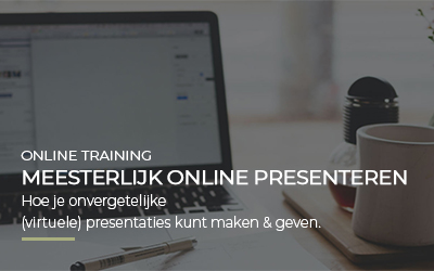 Training – Meesterlijk online trainen